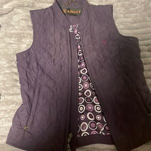 Ariat Small purple vest